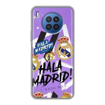 Силиконовый чехол на Huawei Nova 8i с принтом Real Madrid Реал Мадрид Силиконовый чехол на Huawei Nova 8i с принтом Real Madrid Реал Мадрид