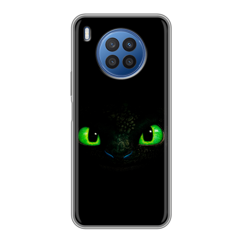 Силиконовый противоударный чехол на Huawei Nova 8i с принтом Как приручить дракона Силиконовый противоударный чехол на Huawei Nova 8i с принтом Как приручить дракона