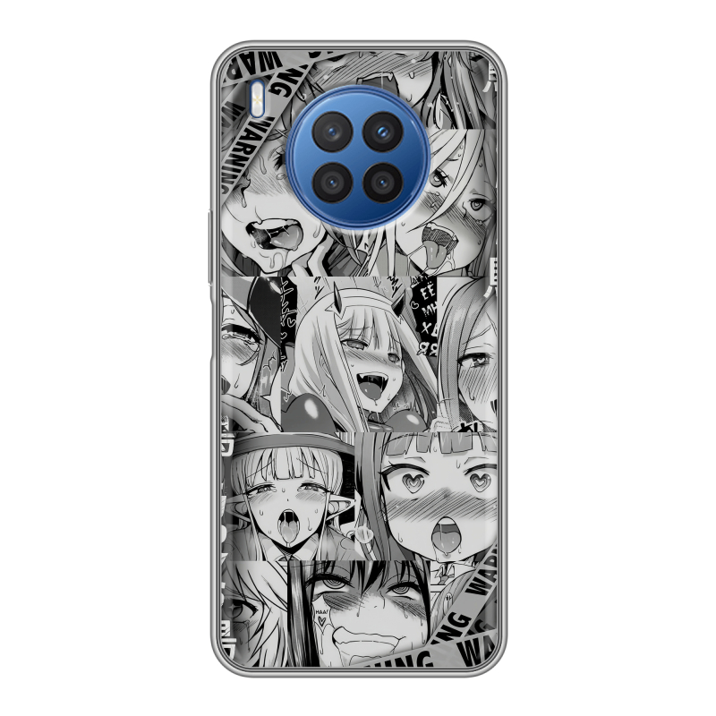 Силиконовый чехол на Huawei Nova 8i с принтом Ahegao Ахегао Аниме Силиконовый чехол на Huawei Nova 8i с принтом Ahegao Ахегао Аниме