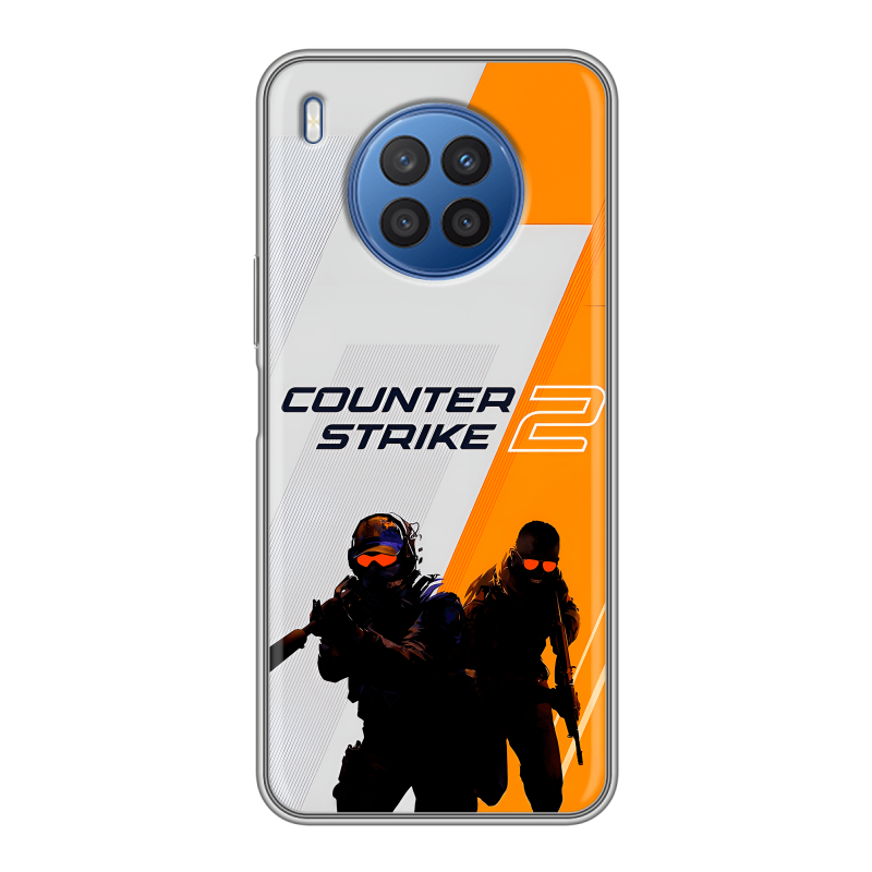 Силиконовый противоударный чехол на Huawei Nova 8i с принтом Counter Strike Силиконовый противоударный чехол на Huawei Nova 8i с принтом Counter Strike