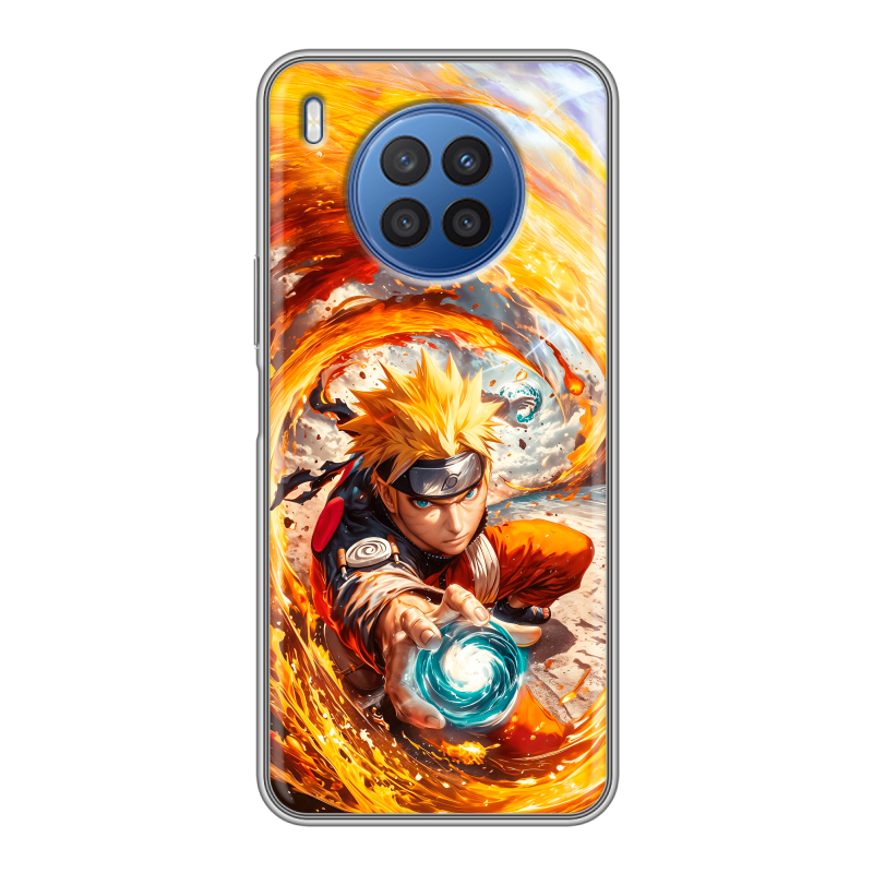 Силиконовый противоударный чехол на Huawei Nova 8i с принтом Аниме Наруто Naruto Силиконовый противоударный чехол на Huawei Nova 8i с принтом Аниме Наруто Naruto