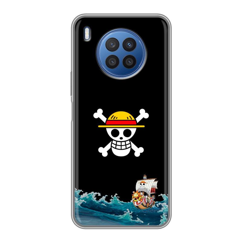 Силиконовый чехол на Huawei Nova 8i с принтом One Piece Ван Пис Силиконовый чехол на Huawei Nova 8i с принтом One Piece Ван Пис