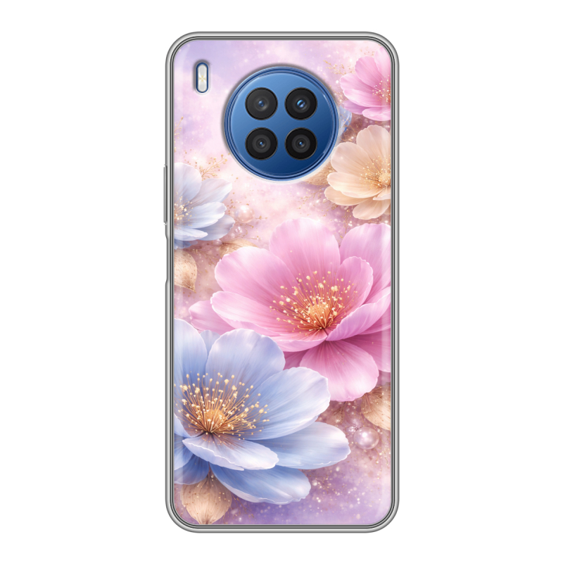Силиконовый чехол на Huawei Nova 8i с принтом женский Силиконовый чехол на Huawei Nova 8i с принтом женский