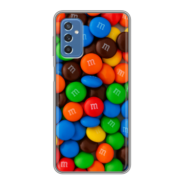 Силиконовый чехол на Samsung Galaxy M52 5G с принтом Конфеты Силиконовый чехол на Samsung Galaxy M52 5G с принтом Конфеты