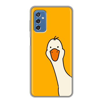 Силиконовый чехол на Samsung Galaxy M52 5G с принтом Утка