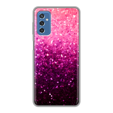 Силиконовый чехол на Samsung Galaxy M52 5G с принтом Блестки Силиконовый чехол на Samsung Galaxy M52 5G с принтом Блестки