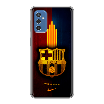 Силиконовый чехол на Samsung Galaxy M52 5G с принтом Барселона Barcelona
