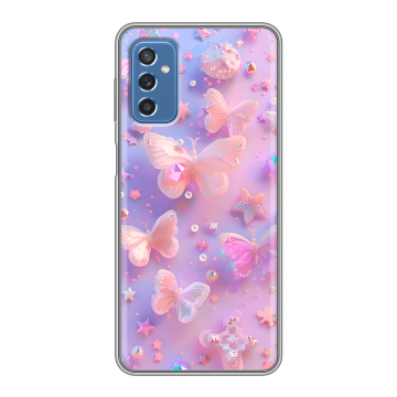 Силиконовый чехол на Samsung Galaxy M52 5G с принтом Бабочки