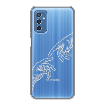 Силиконовый чехол на Samsung Galaxy M52 5G с принтом Сотворение мира