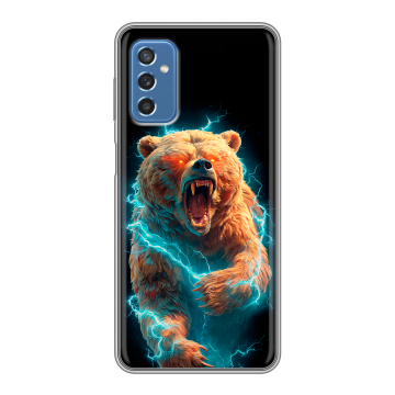 Силиконовый чехол на Samsung Galaxy M52 5G с принтом Медведь