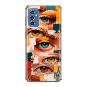 Силиконовый чехол на Samsung Galaxy M52 5G с принтом Модный принт