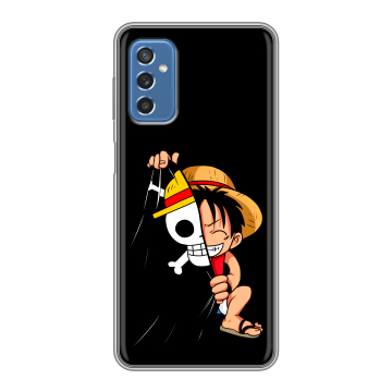 Силиконовый чехол на Samsung Galaxy M52 5G с принтом One Piece Ван Пис