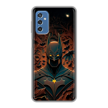 Силиконовый чехол на Samsung Galaxy M52 5G с принтом Batman Бэтмен