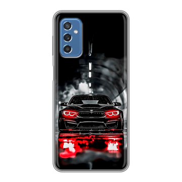 Силиконовый чехол на Samsung Galaxy M52 5G с принтом BMW БМВ Силиконовый чехол на Samsung Galaxy M52 5G с принтом BMW БМВ