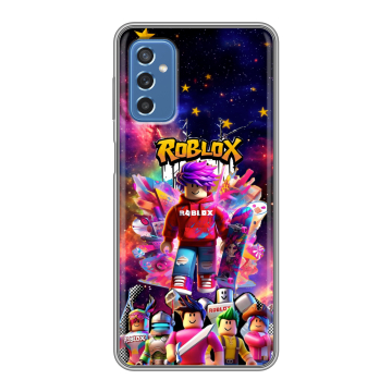 Силиконовый чехол на Samsung Galaxy M52 5G с принтом Roblox Роблокс Силиконовый чехол на Samsung Galaxy M52 5G с принтом Roblox Роблокс