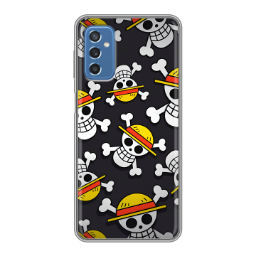 Силиконовый чехол на Samsung Galaxy M52 5G с принтом One Piece Ван Пис