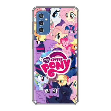 Силиконовый чехол на Samsung Galaxy M52 5G с принтом My little pony Дружба чудо