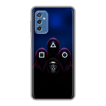 Силиконовый чехол на Samsung Galaxy M52 5G с принтом Игра Кальмара