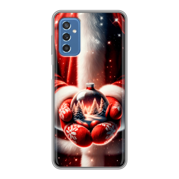Силиконовый чехол на Samsung Galaxy M52 5G с принтом Новый год