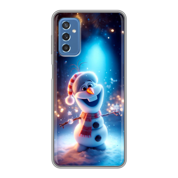 Силиконовый чехол на Samsung Galaxy M52 5G с принтом Новый год