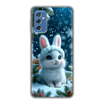 Силиконовый чехол на Samsung Galaxy M52 5G с принтом Новый год