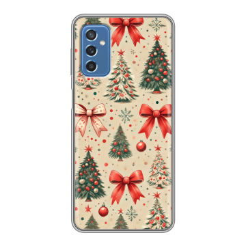 Силиконовый чехол на Samsung Galaxy M52 5G с принтом Новый год