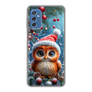 Силиконовый чехол на Samsung Galaxy M52 5G с принтом Новый год Силиконовый чехол на Samsung Galaxy M52 5G с принтом Новый год