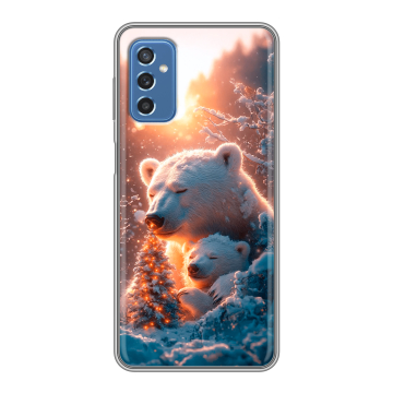 Силиконовый чехол на Samsung Galaxy M52 5G с принтом Новый год Силиконовый чехол на Samsung Galaxy M52 5G с принтом Новый год