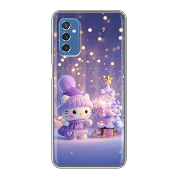 Силиконовый чехол на Samsung Galaxy M52 5G с принтом Новый год Силиконовый чехол на Samsung Galaxy M52 5G с принтом Новый год