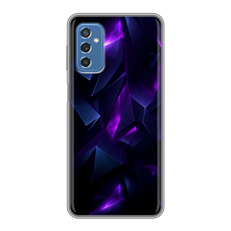 Силиконовый противоударный чехол на Samsung Galaxy M52 5G с принтом Абстракиция Силиконовый противоударный чехол на Samsung Galaxy M52 5G с принтом Абстракиция
