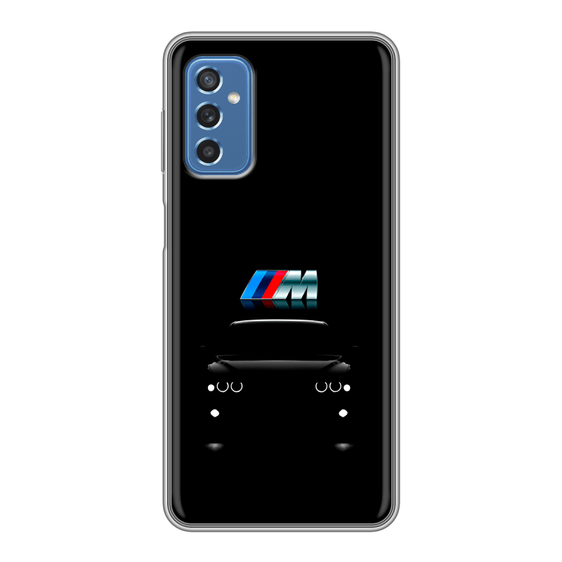 Силиконовый чехол на Samsung Galaxy M52 5G с принтом БМВ BMW Силиконовый чехол на Samsung Galaxy M52 5G с принтом БМВ BMW