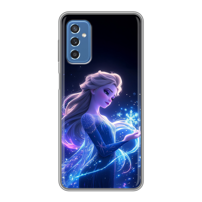 Силиконовый чехол на Samsung Galaxy M52 5G с принтом Холодное сердце Frozen Силиконовый чехол на Samsung Galaxy M52 5G с принтом Холодное сердце Frozen
