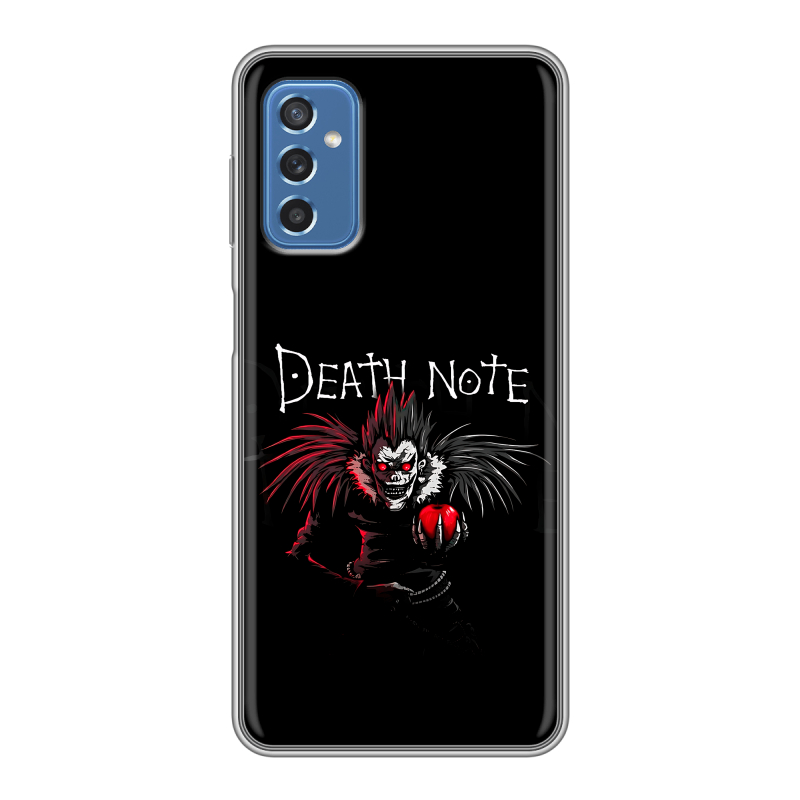 Силиконовый чехол на Samsung Galaxy M52 5G с принтом Death note Тетрадь смерти Силиконовый чехол на Samsung Galaxy M52 5G с принтом Death note Тетрадь смерти