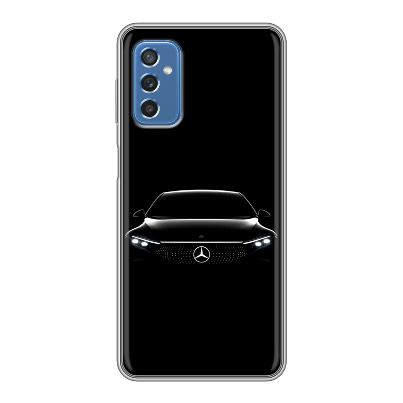 Силиконовый чехол на Samsung Galaxy M52 5G с принтом Mercedes Мерседес Силиконовый чехол на Samsung Galaxy M52 5G с принтом Mercedes Мерседес