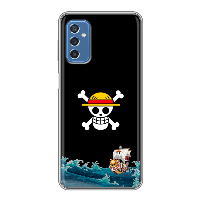 Силиконовый чехол на Samsung Galaxy M52 5G с принтом One Piece Ван Пис Силиконовый чехол на Samsung Galaxy M52 5G с принтом One Piece Ван Пис
