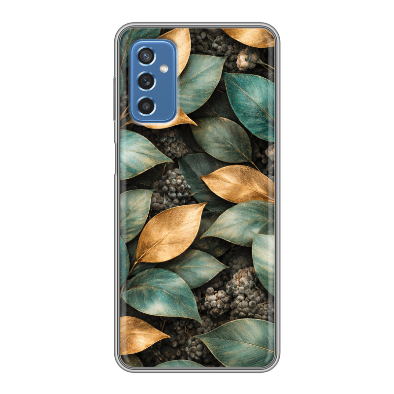 Силиконовый противоударный чехол на Samsung Galaxy M52 5G с принтом женский Силиконовый противоударный чехол на Samsung Galaxy M52 5G с принтом женский