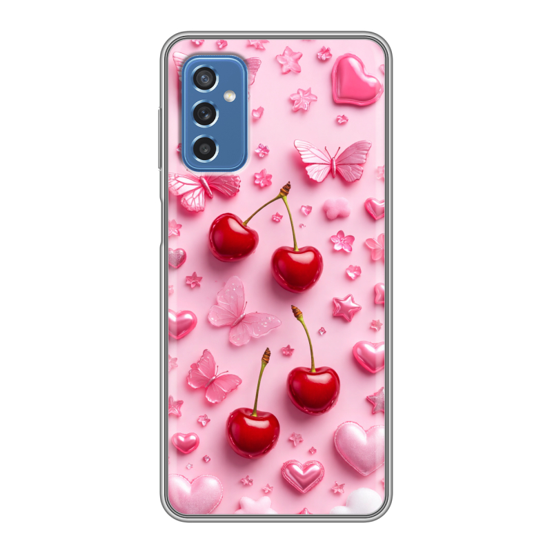 Силиконовый чехол на Samsung Galaxy M52 5G с принтом для девочек Силиконовый чехол на Samsung Galaxy M52 5G с принтом для девочек