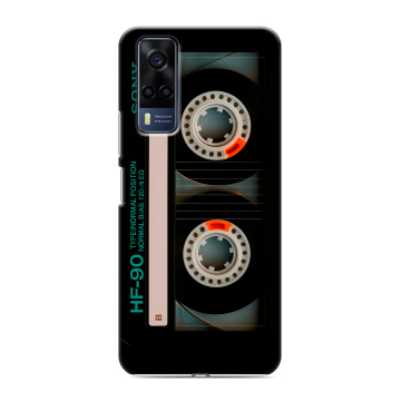 Силиконовый чехол на Vivo Y53s с принтом Кассета Силиконовый чехол на Vivo Y53s с принтом Кассета