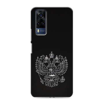 Силиконовый чехол на Vivo Y53s с принтом Герб России Силиконовый чехол на Vivo Y53s с принтом Герб России