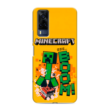 Силиконовый чехол на Vivo Y53s с принтом Майнкрафт Minecraft Силиконовый чехол на Vivo Y53s с принтом Майнкрафт Minecraft
