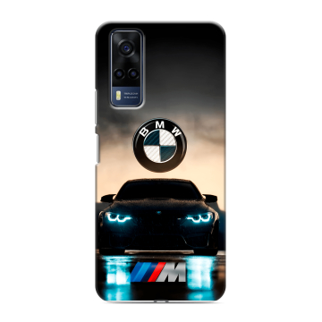 Силиконовый чехол на Vivo Y53s с принтом БМВ BMW