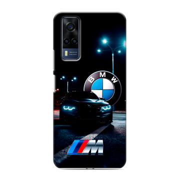 Силиконовый чехол на Vivo Y53s с принтом БМВ BMW