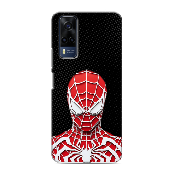 Силиконовый чехол на Vivo Y53s с принтом человек паук spiderman Силиконовый чехол на Vivo Y53s с принтом человек паук spiderman