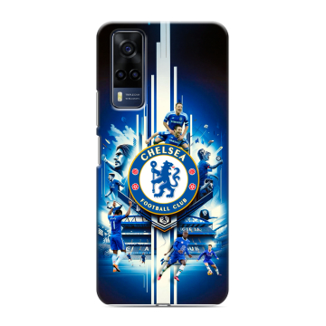 Силиконовый чехол на Vivo Y53s с принтом Chelsea Челси