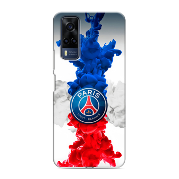 Силиконовый чехол на Vivo Y53s с принтом PSG ПСЖ