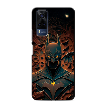 Силиконовый чехол на Vivo Y53s с принтом Batman Бэтмен