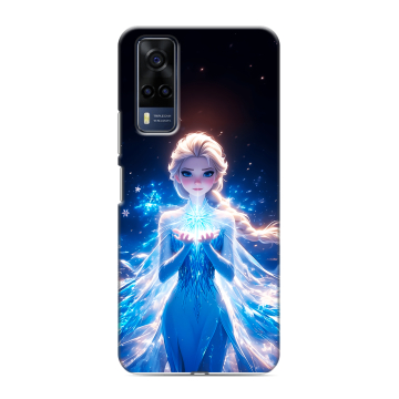 Силиконовый чехол на Vivo Y53s с принтом Холодное сердце Frozen Силиконовый чехол на Vivo Y53s с принтом Холодное сердце Frozen