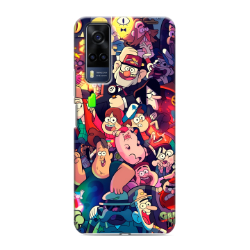 Силиконовый чехол на Vivo Y53s с принтом Gravity Falls Гравити Фолз Силиконовый чехол на Vivo Y53s с принтом Gravity Falls Гравити Фолз