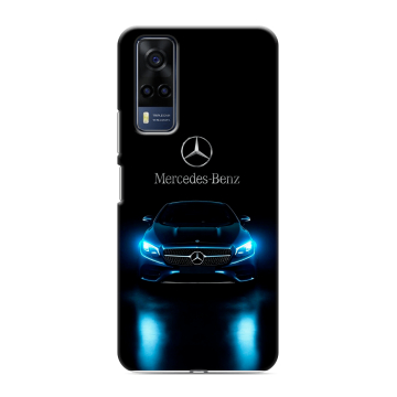 Силиконовый чехол на Vivo Y53s с принтом Mercedes Мерседес Силиконовый чехол на Vivo Y53s с принтом Mercedes Мерседес
