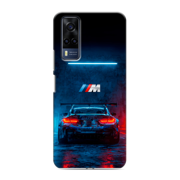 Силиконовый чехол на Vivo Y53s с принтом BMW БМВ Силиконовый чехол на Vivo Y53s с принтом BMW БМВ